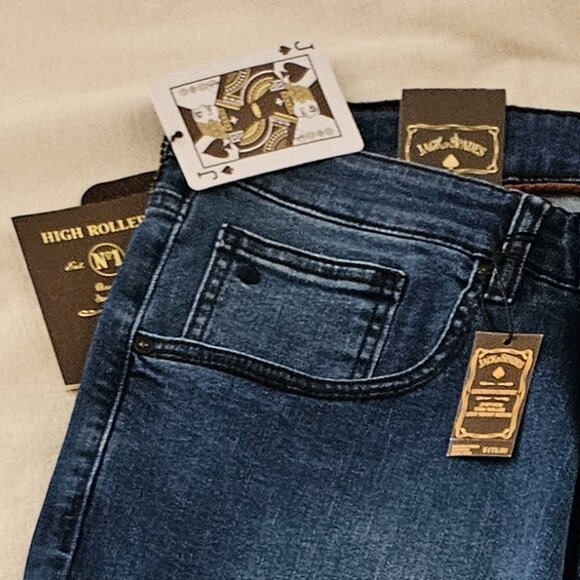 Jack of Spades, High Roller, Medium Jeans, 38x34 - Picture 3 of 3